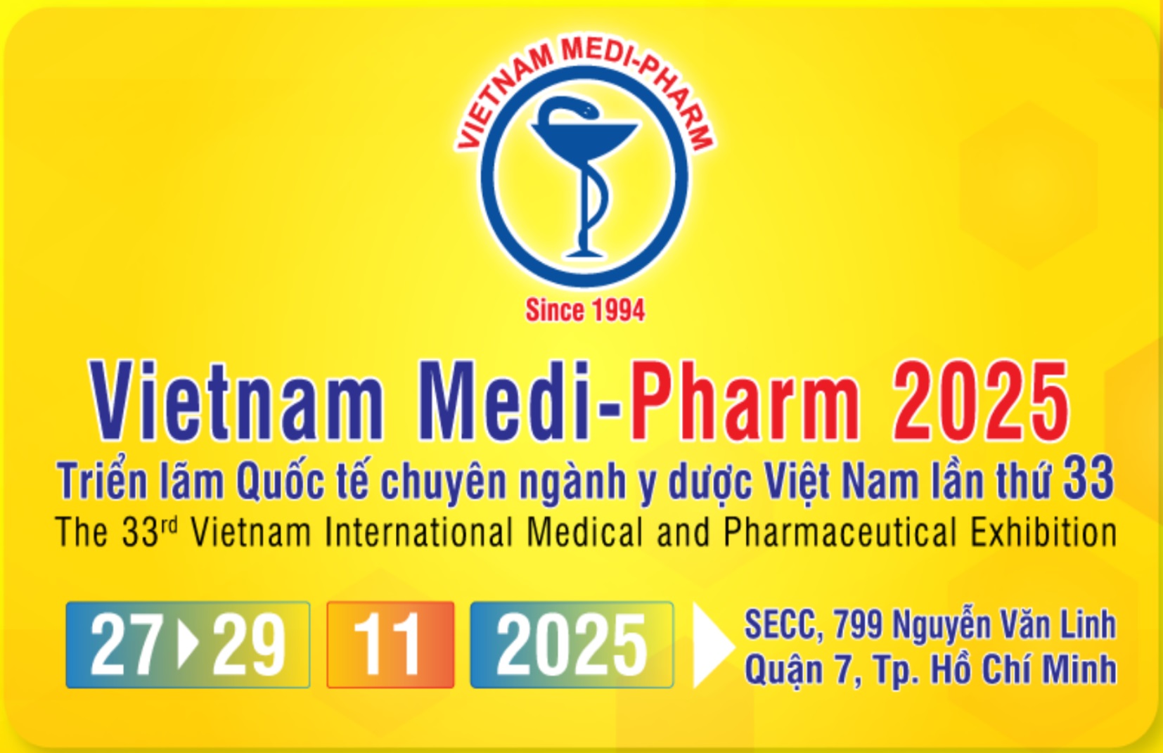 Triển lãm quốc tế chuyên ngành y dược Việt Nam – Vietnam Medi-Pharm lần thứ 33